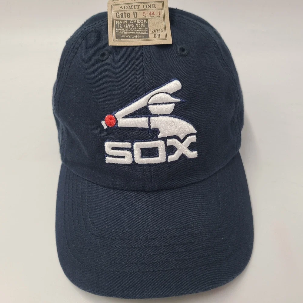 Chicago White Sox Hat Fitted M 47 Brand Franchise Blue White MLB Baseball Men